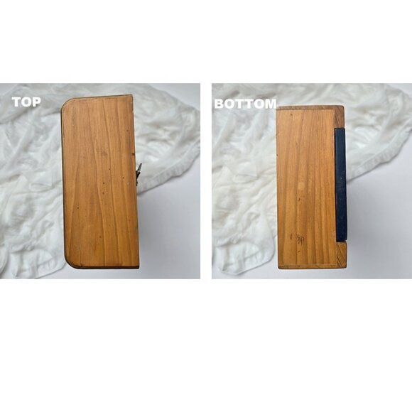 Vintage Rosemaling Hanging Wall Cabinet Signed by Aslaug - Picture 7 of 13